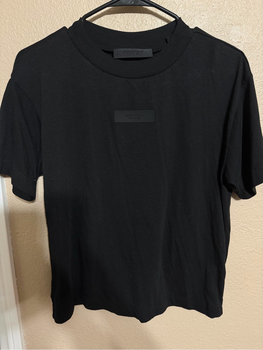 Essentials Black Women's Crewneck Tee